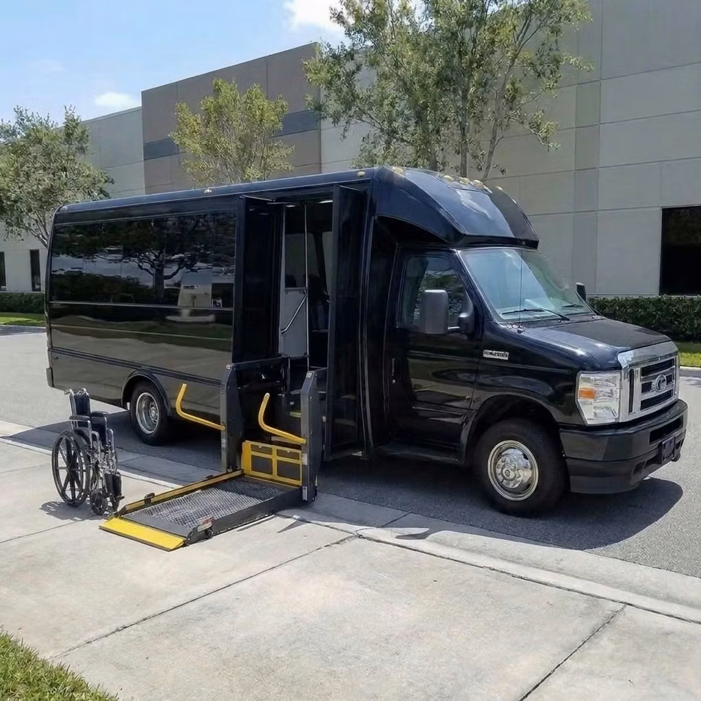 culver city 18 passenger minibus wheelchair lift