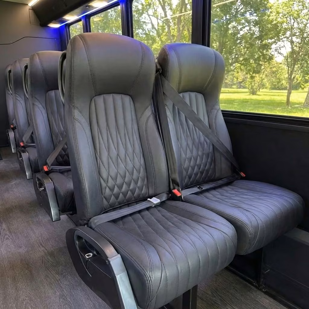 culver city 20 passenger minibus high back seats