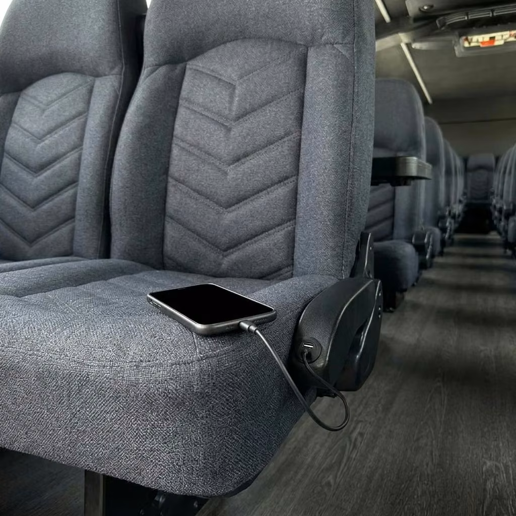 culver city 25 passenger minibus usb charging