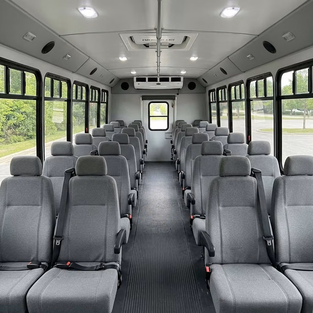 culver city 35 passenger minibus seating