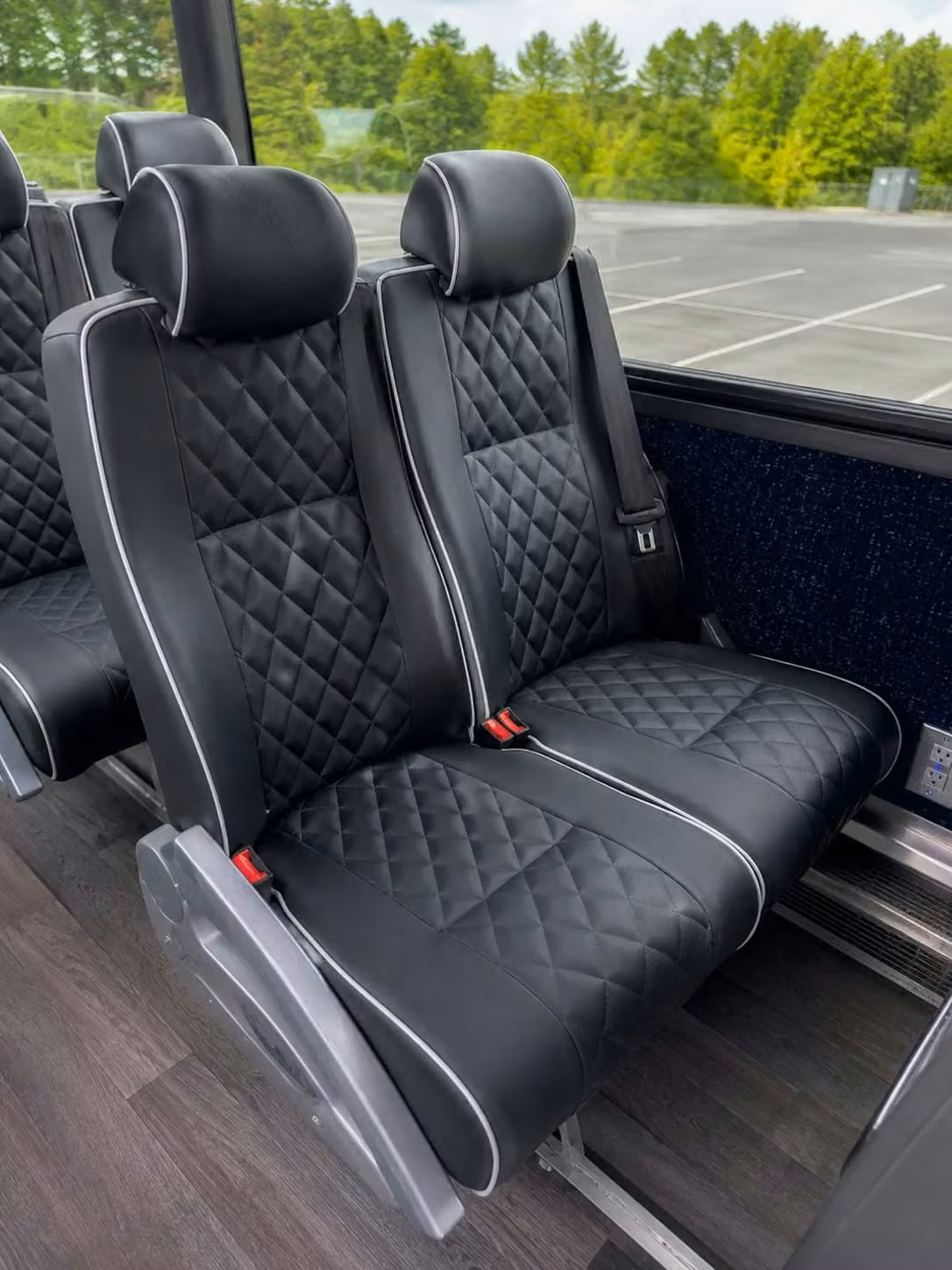 culver city 56 passenger charter bus reclining seats