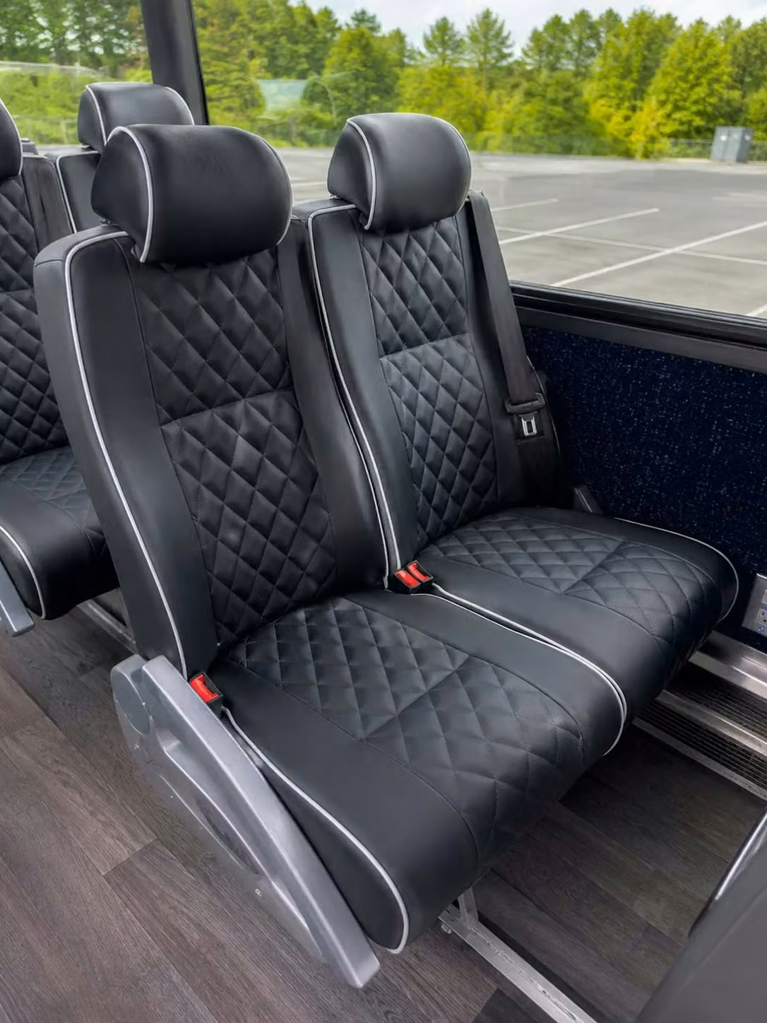culver city charter bus reclining seats