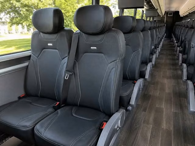 culver city charter bus interior